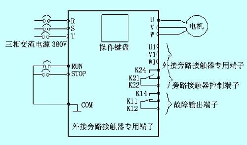 防爆電機(jī)軟起動(dòng)線路圖